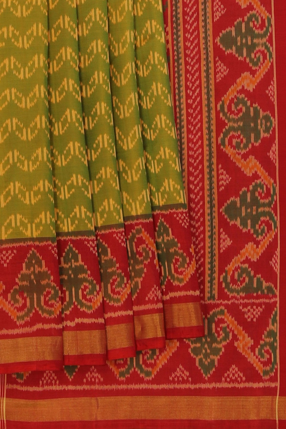 Image of Rajkot Silk Magenta Pink Saree